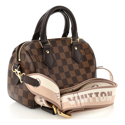 Louis Vuitton Damier Ebene Speedy Bandouliere 20 3 of 10