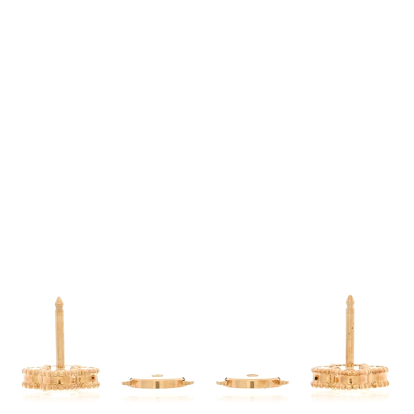 18K Yellow Gold Mother of Pearl Sweet Alhambra Earrings