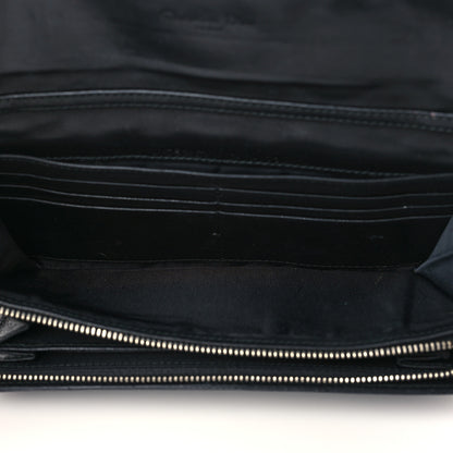 Christian Dior Lambskin Cannage Miss Dior Chain Wallet Black 5 of 14