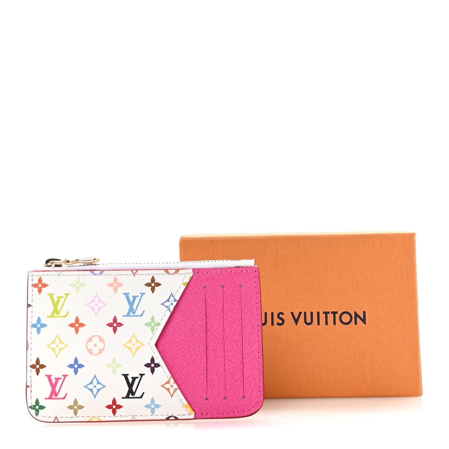 LV X TM Monogram Romy Card Holder Kawaii Pink