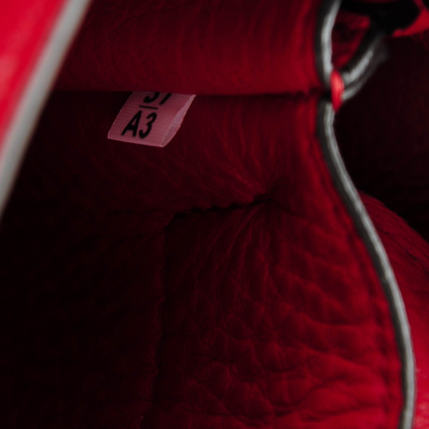 Vitello Daino Small Double Bag Granato Scarlatto