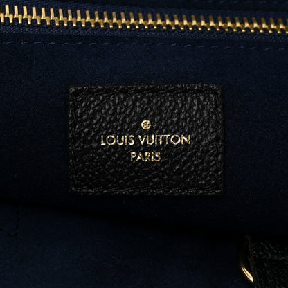 Louis Vuitton Empreinte Monogram Giant Neverfull MM Black 6 of 9