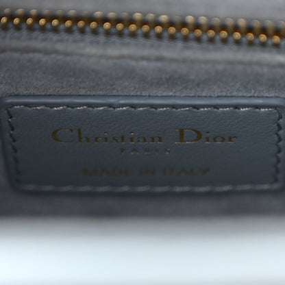 Christian Dior Lambskin Cannage Small My ABCDior Lady Dior Cloud Blue 6 of 10