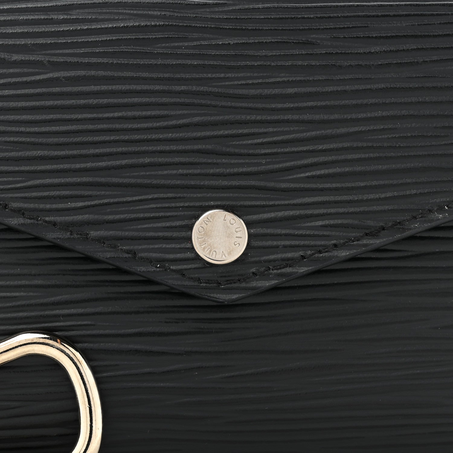 Louis Vuitton Epi Key Pouch Noir 7 of 8