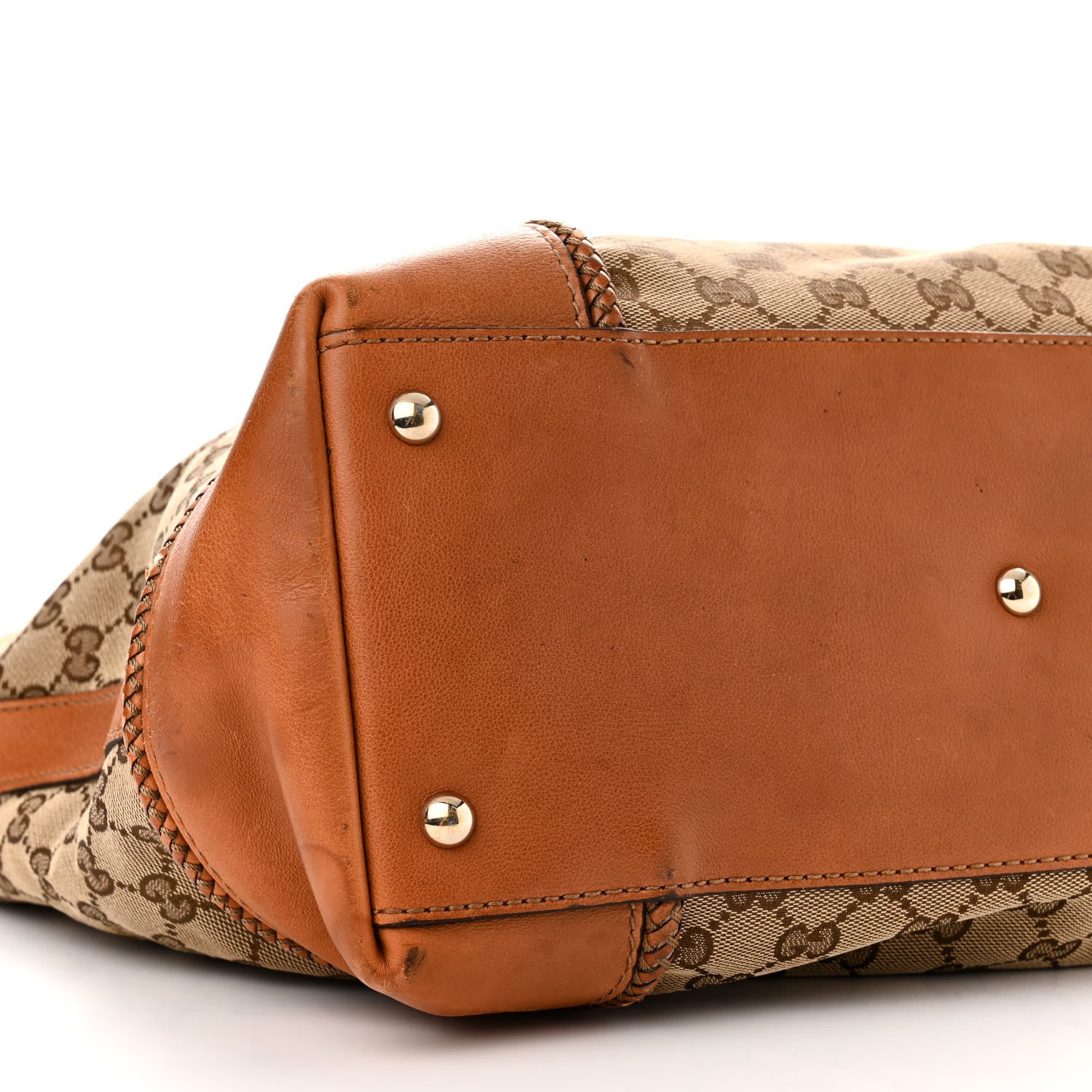 Gucci Monogram Medium Marrakech Tote Tan 9 of 14
