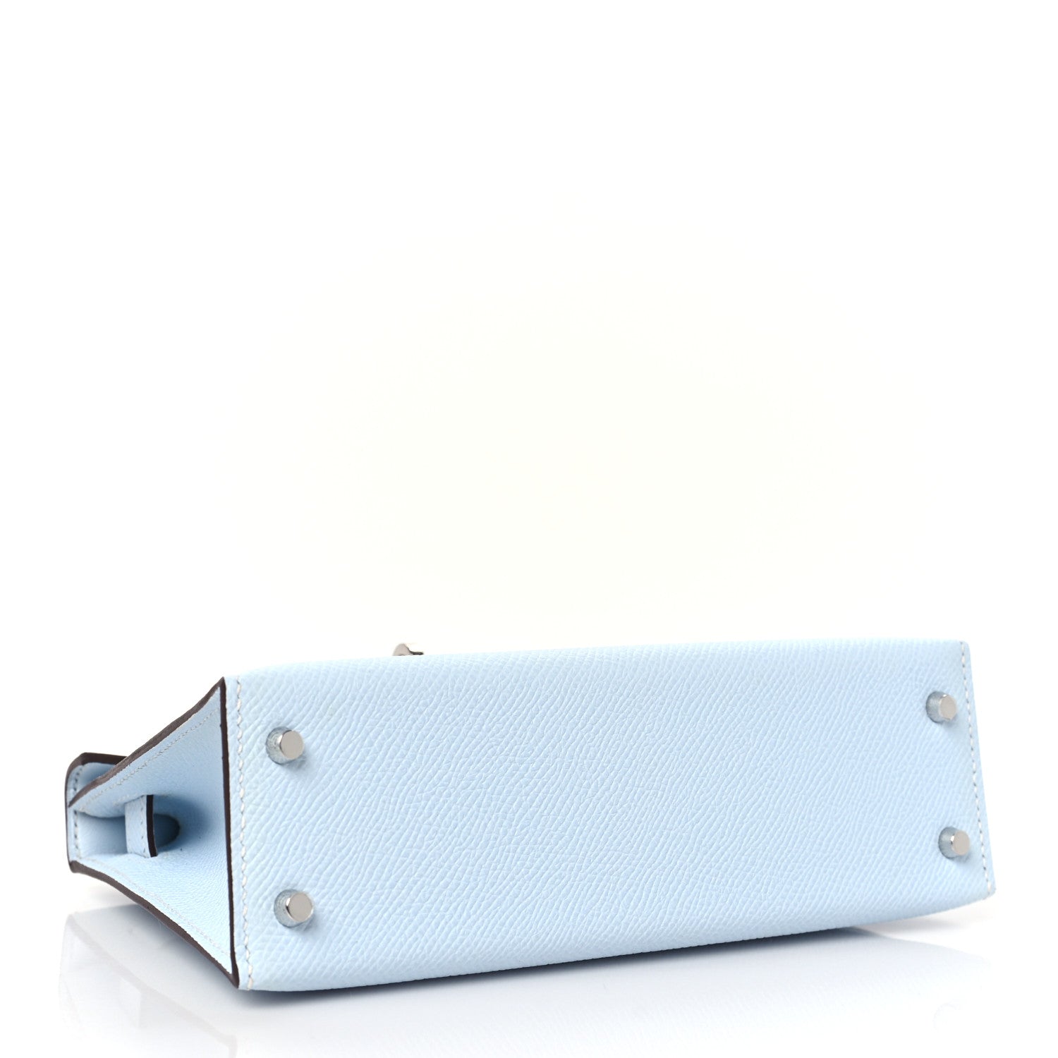 Hermes Epsom Mini Kelly Sellier 20 Bleu Brume 4 of 10