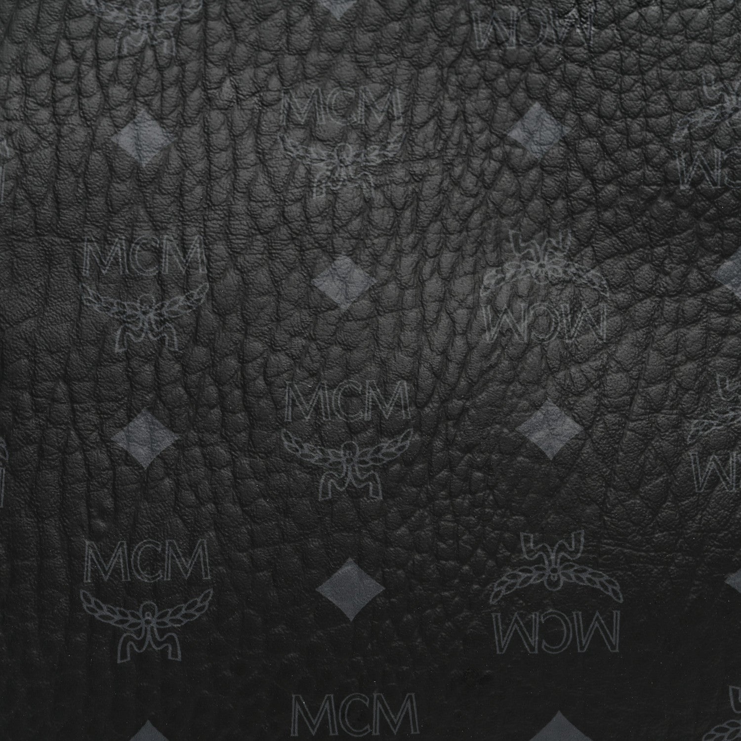 MCM Visetos Medium Crossbody Pouch Black 8 of 10