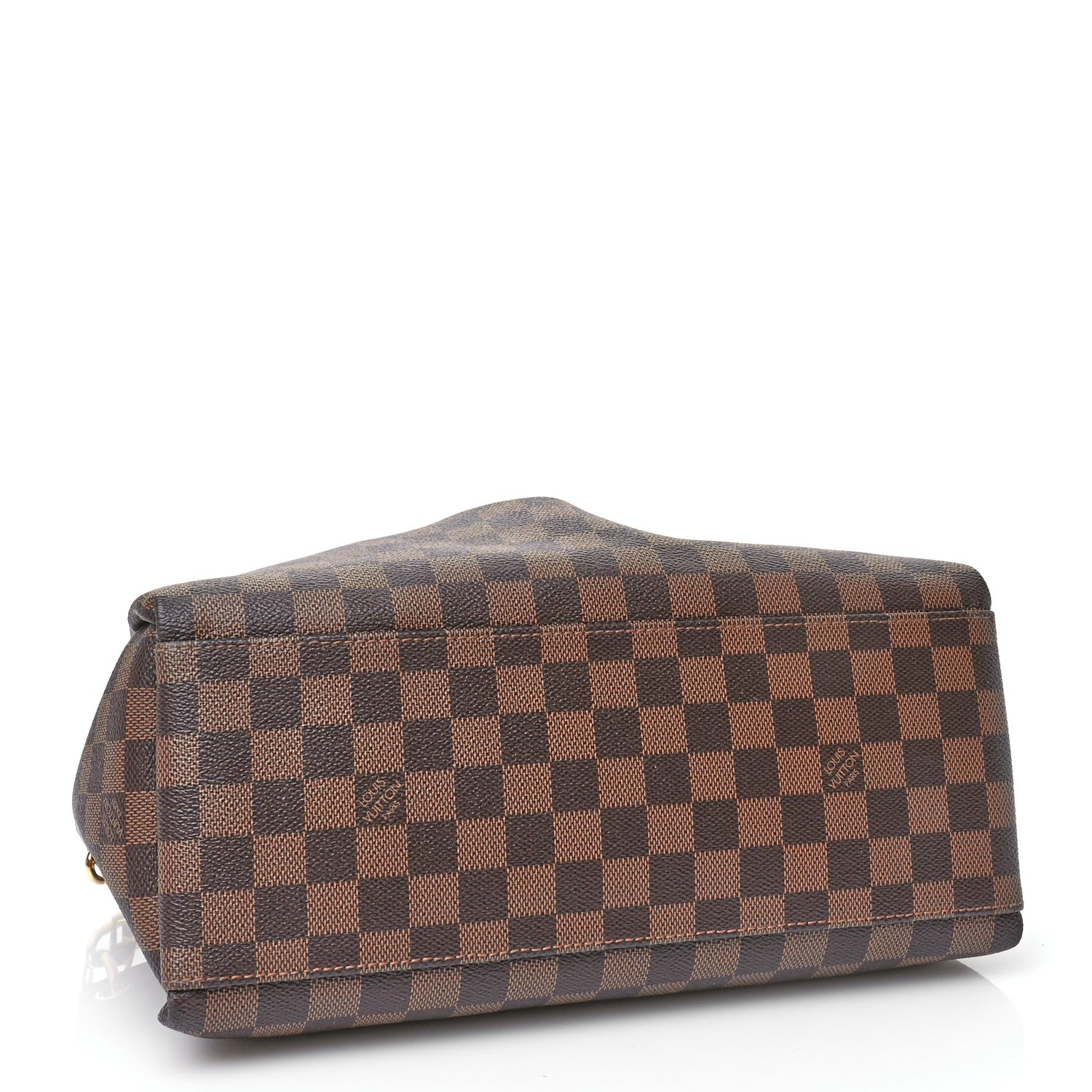 Louis Vuitton Damier Ebene Odeon Tote MM Black 4 of 9