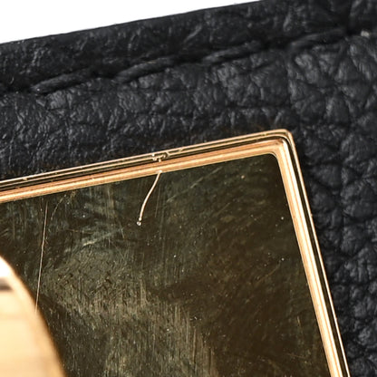 Louis Vuitton Calfskin Monogram On My Side PM Black 10 of 10