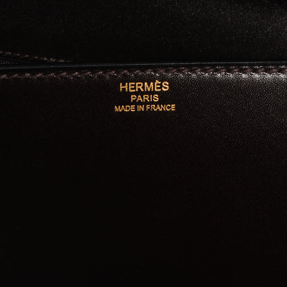 Hermes Chamonix Medor 29 Clutch Chocolate 7 of 9