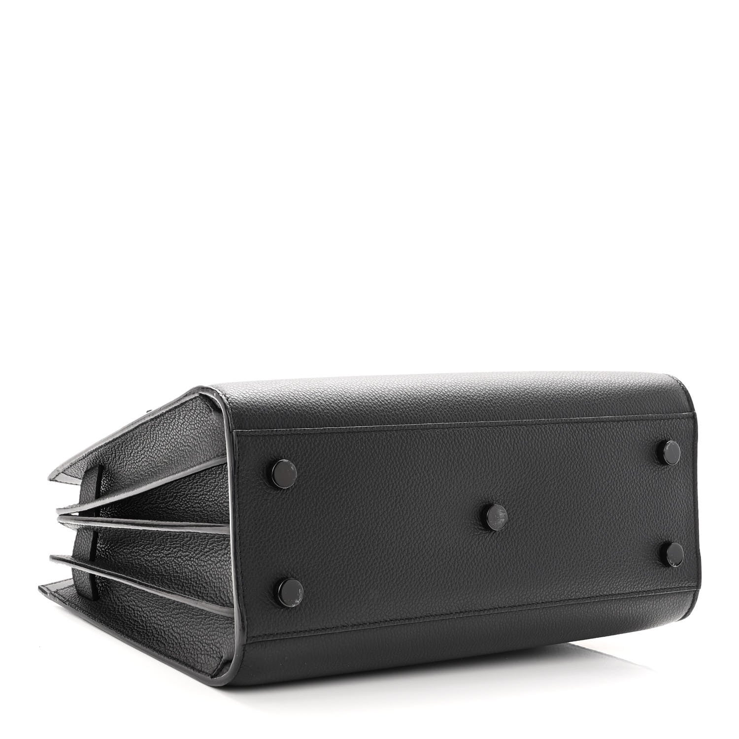 Saint Laurent Grained Calfskin Baby Sac De Jour Black 4 of 9