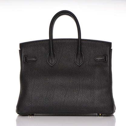 Hermes Togo Birkin 25 Black 4 of 27