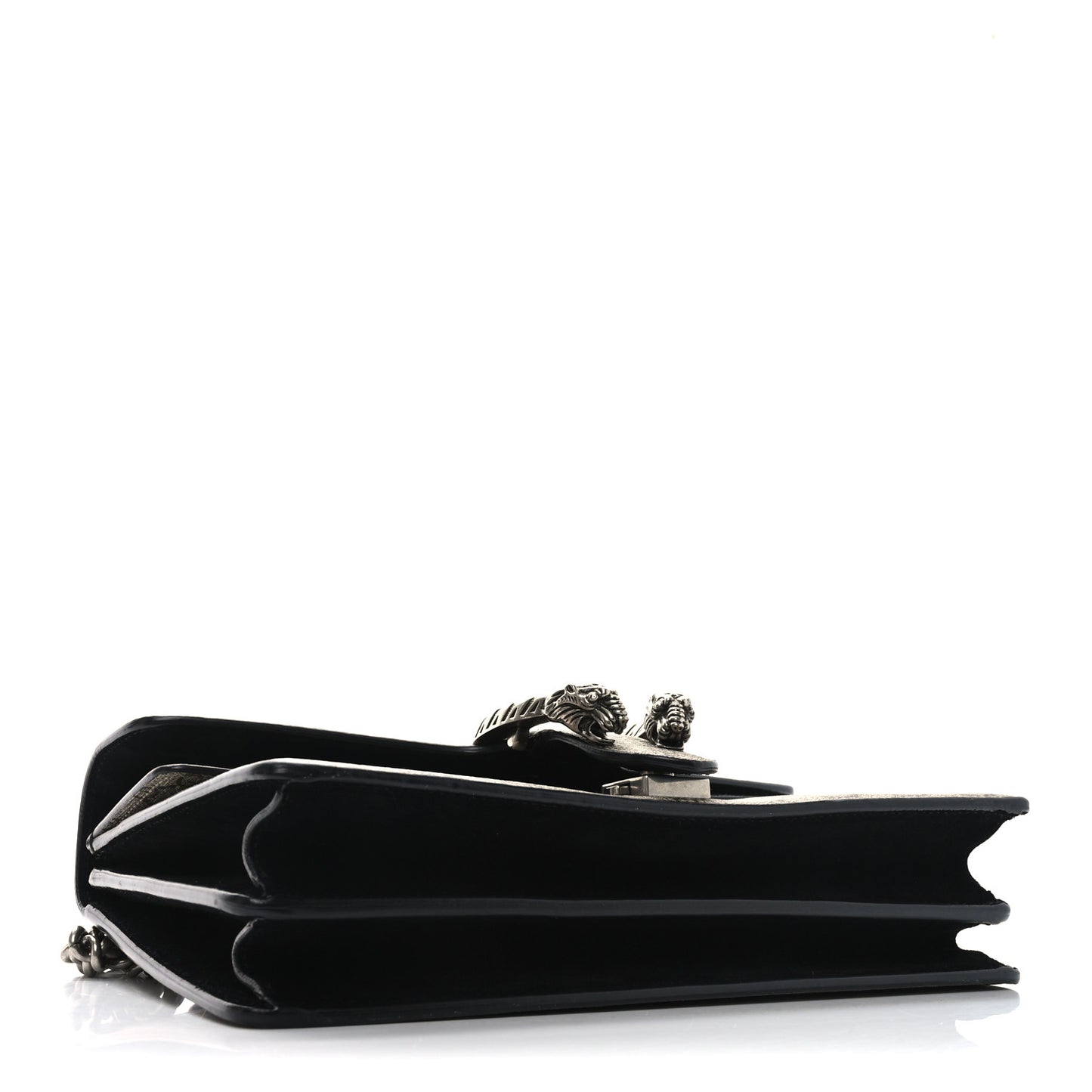 GG Supreme Monogram Small Dionysus Shoulder Bag Black