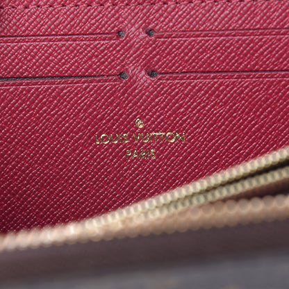 Louis Vuitton Monogram Clemence Wallet Fuchsia 6 of 8