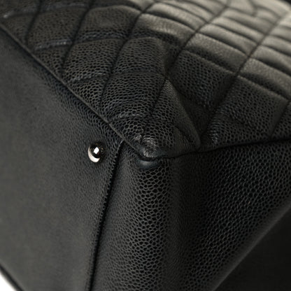 Chanel Caviar Quilted XL Grand Shopping Tote GST Black 10 of 16