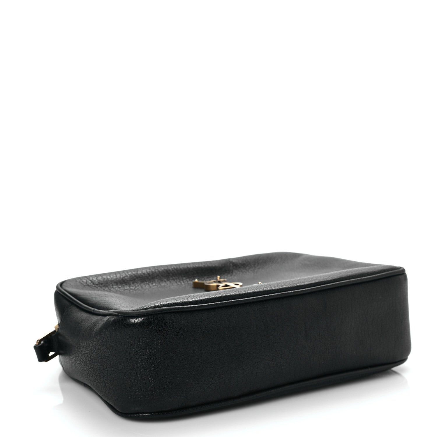 Saint Laurent Lambskin Monogram Small Lou Camera Bag Black 3 of 7