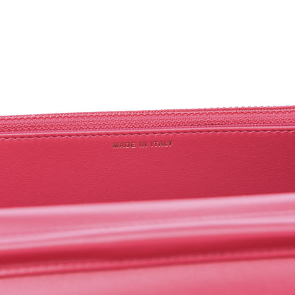 Chanel Tweed Calfskin Signe Wallet On Chain WOC Black Pink Orange 7 of 12