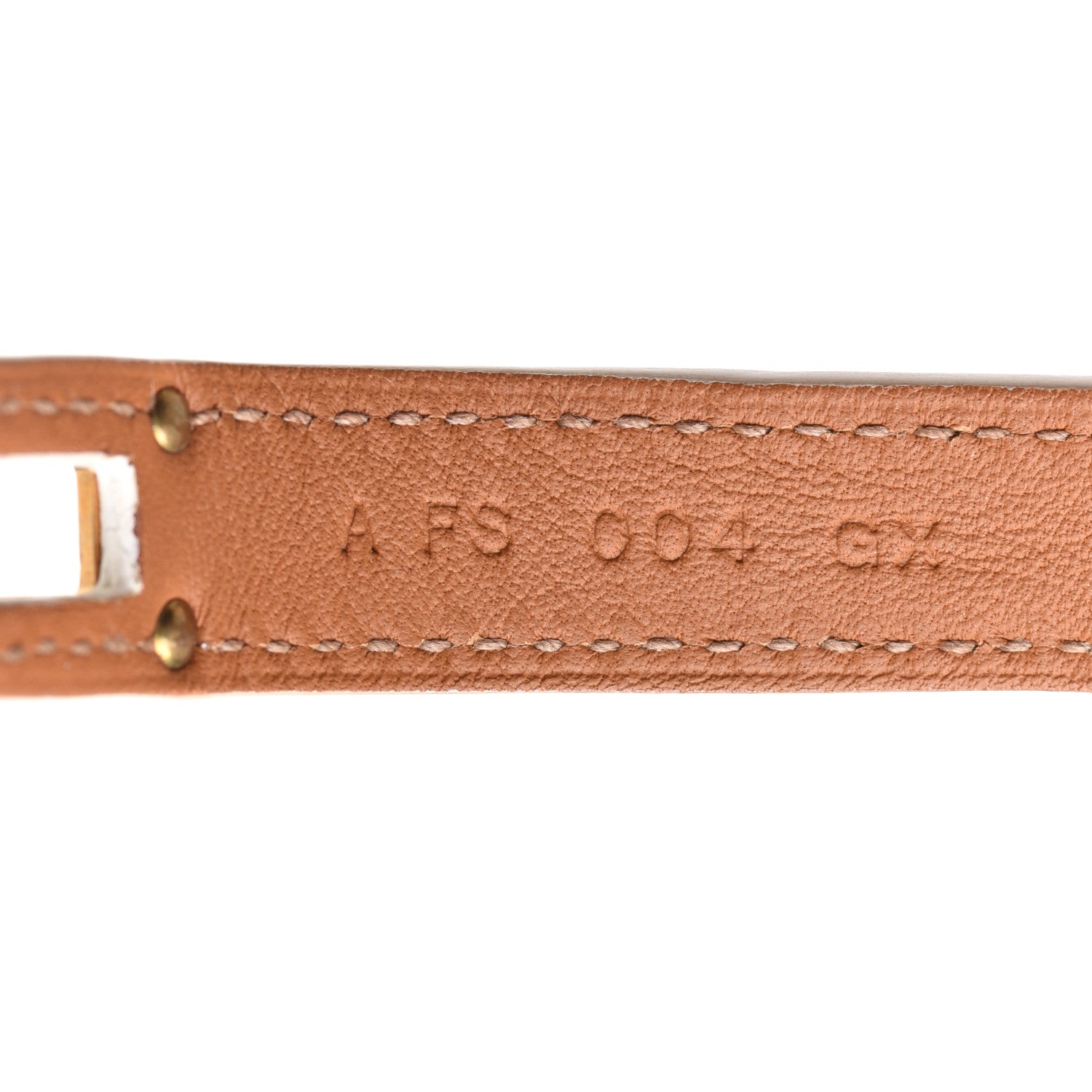 Hermes Epsom Kelly Double Tour Bracelet S White 5 of 6