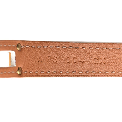Hermes Epsom Kelly Double Tour Bracelet S White 5 of 6