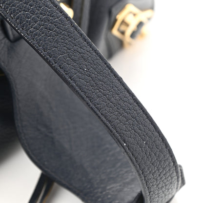 Balenciaga Chevre Gold Metallic Edge Hardware Mini City Bleu Nuit Dark Sea 12 of 12