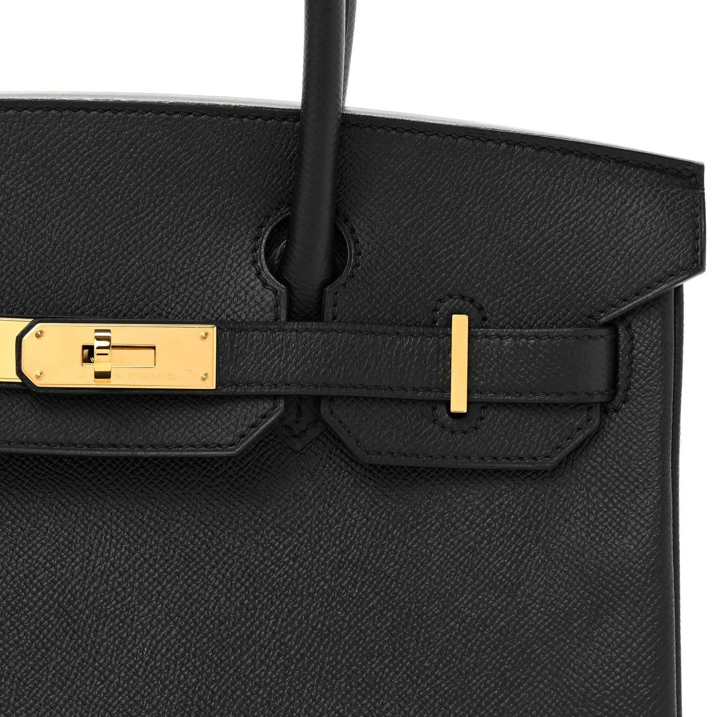 Epsom Birkin 30 Black