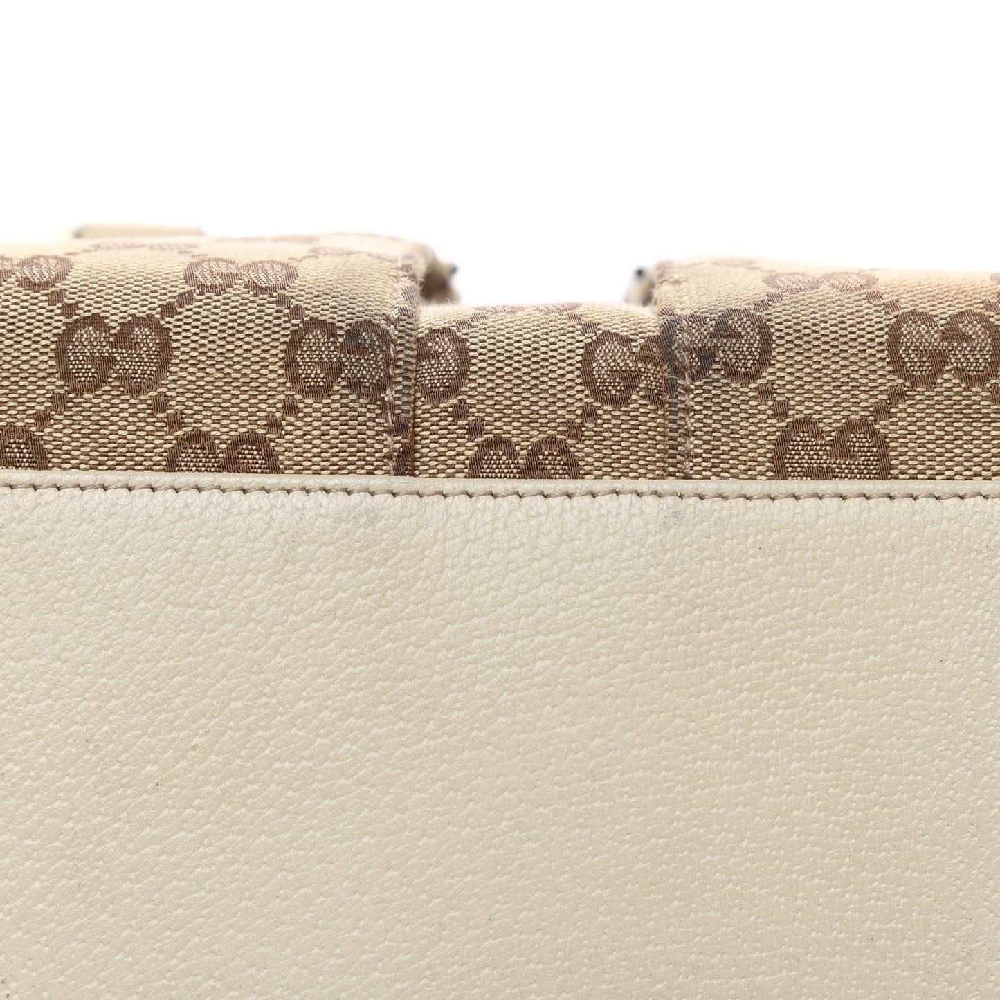 Monogram Medium Abbey Boston Off White
