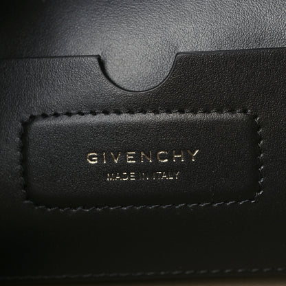 Givenchy Calfskin Crocodile Embossed Medium Soft Antigona Black 6 of 8