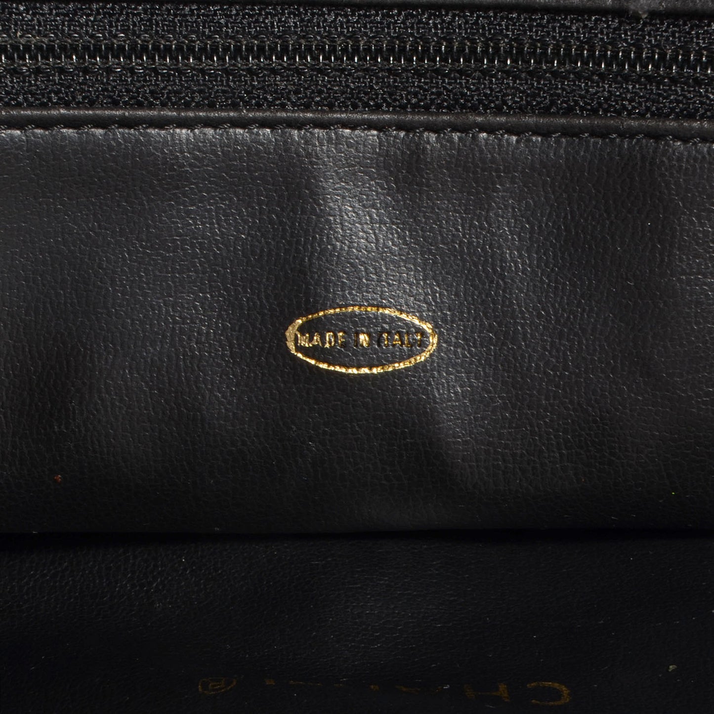Lambskin Quilted Shoulder Bag Black