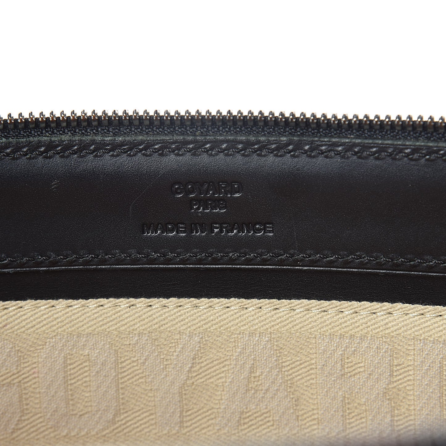 Goyardine Sac Marie Galante GM Black
