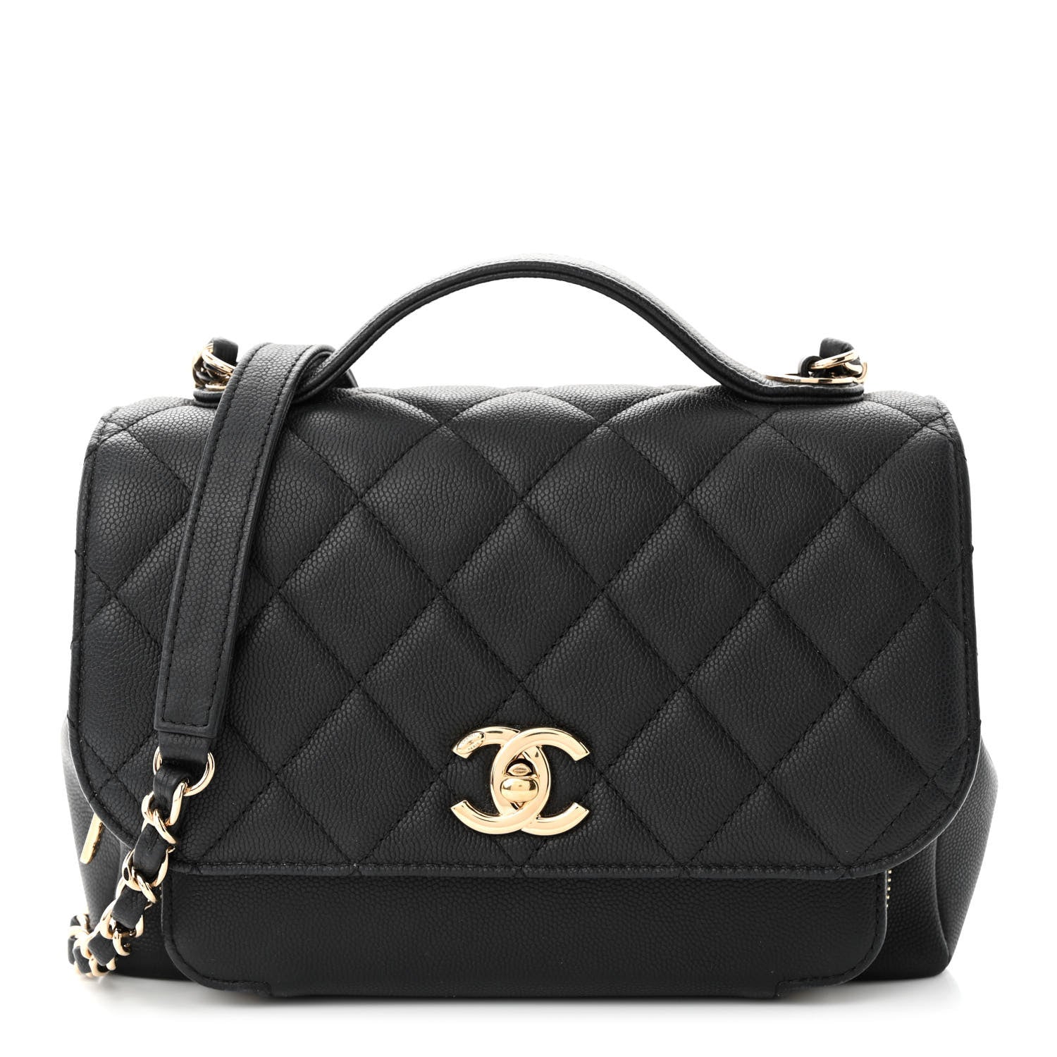 Chanel Caviar Quilted Medium Business Affinity Flap Black 1 of 10