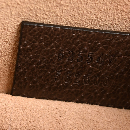 Gucci GG Supreme Monogram Web Ophidia Pouch Brown 7 of 12