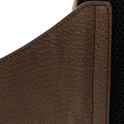 Gucci Soft GG Supreme Monogram Medium Ophidia Belt Bag Dark Brown 11 of 12