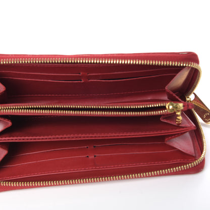 Louis Vuitton Vernis Zippy Wallet Pomme D'Amour 5 of 15