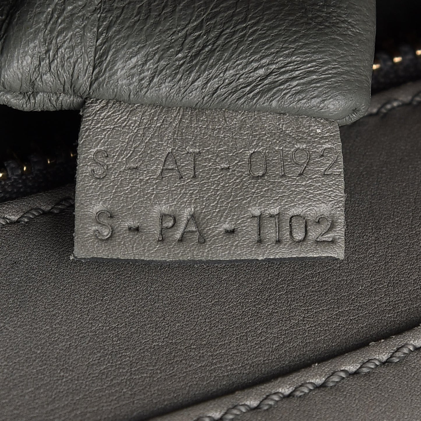 Smooth Calfskin Mini Luggage Grey