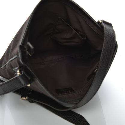 Gucci Nylon Monogram Flat Messenger Bag Brown 5 of 7