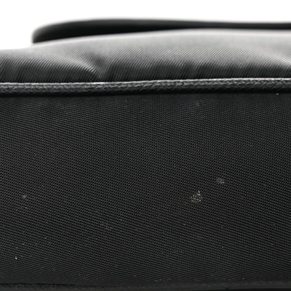 Prada Tessuto Nylon Saffiano Crossbody Bag Black 11 of 12