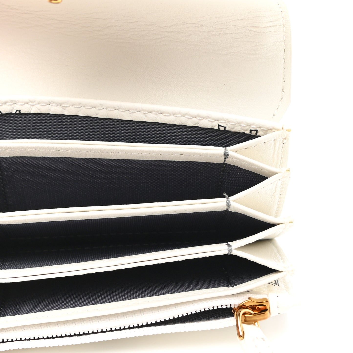 Visetos Mini Accordion Card Wallet White