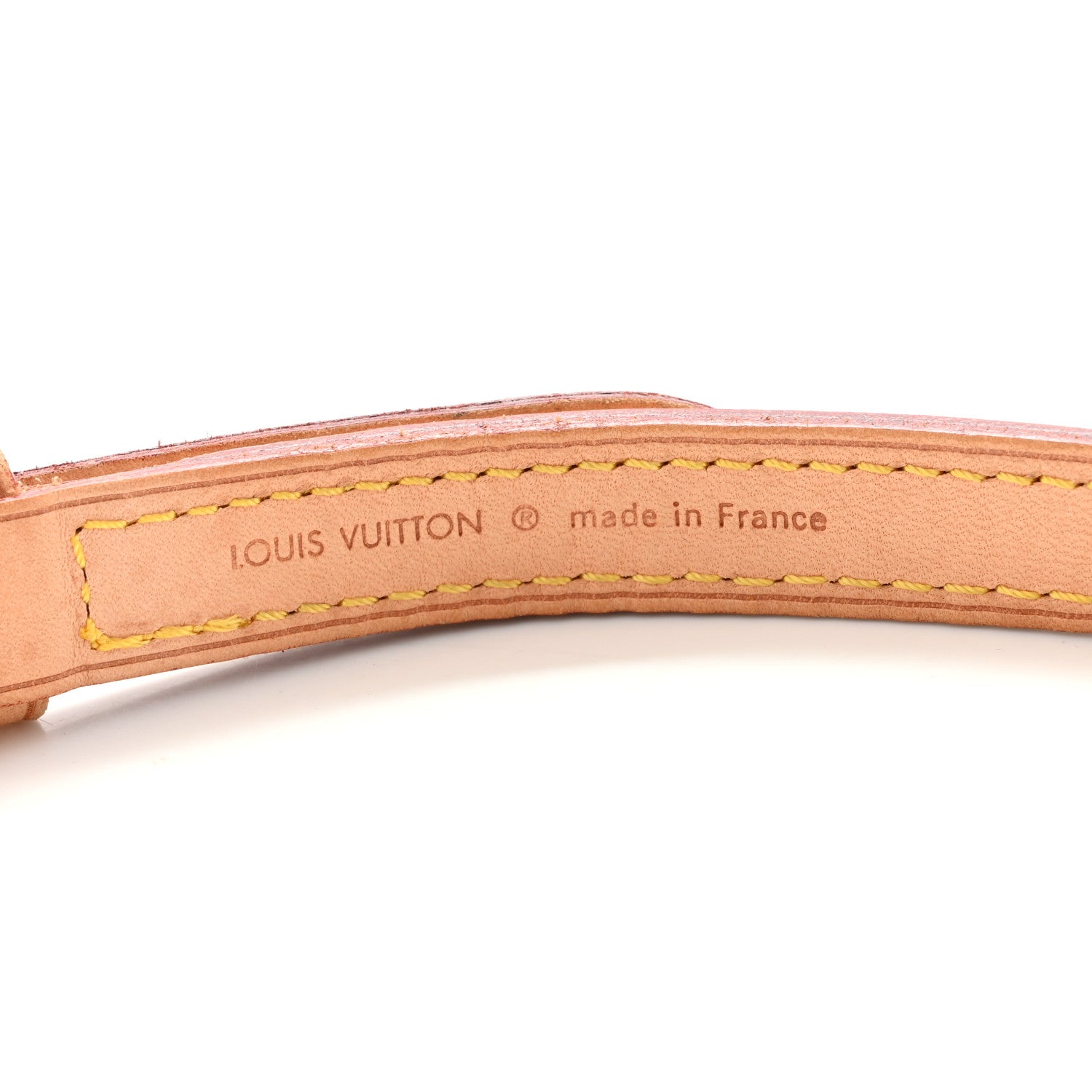 Louis Vuitton Vachetta 12mm Adjustable Shoulder Strap 3 of 6