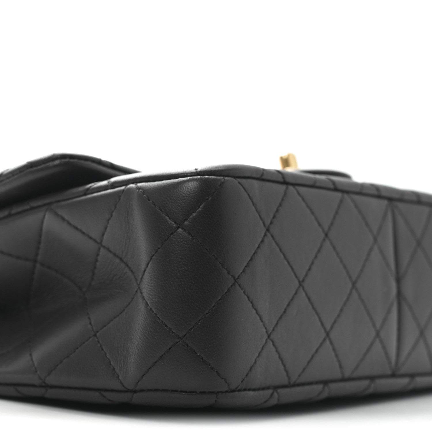 Chanel Lambskin Quilted Small Sweet Camellia Flap Navy 9 of 10