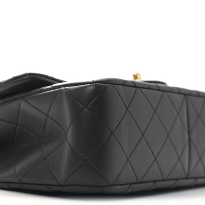 Chanel Lambskin Quilted Small Sweet Camellia Flap Navy 9 of 10