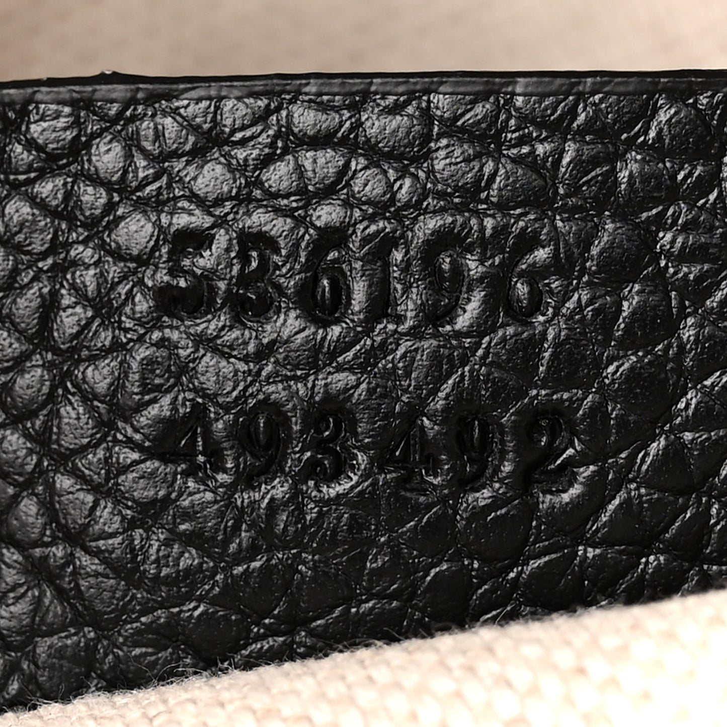 Pebbled Calfskin Medium Soho Chain Shoulder Bag Black