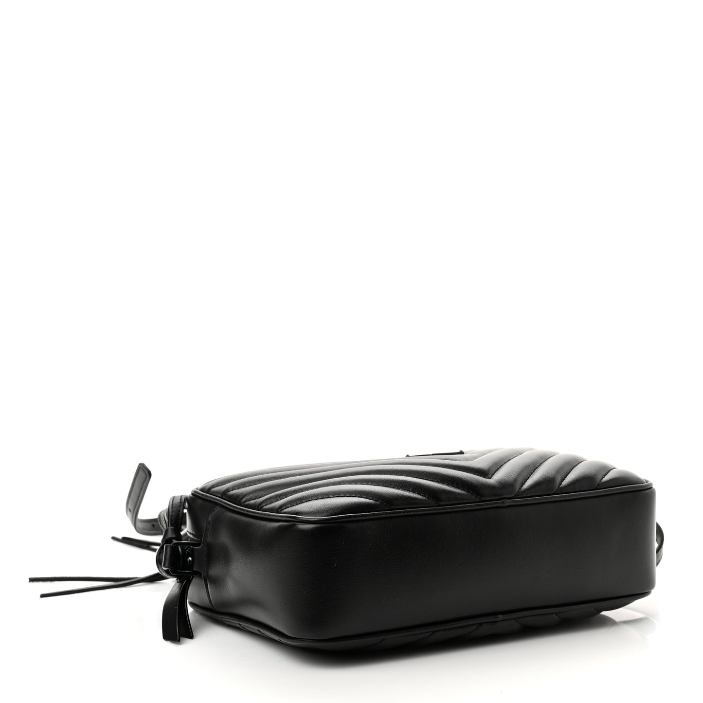 Calfskin Matelasse Monogram Lou Camera Bag Black