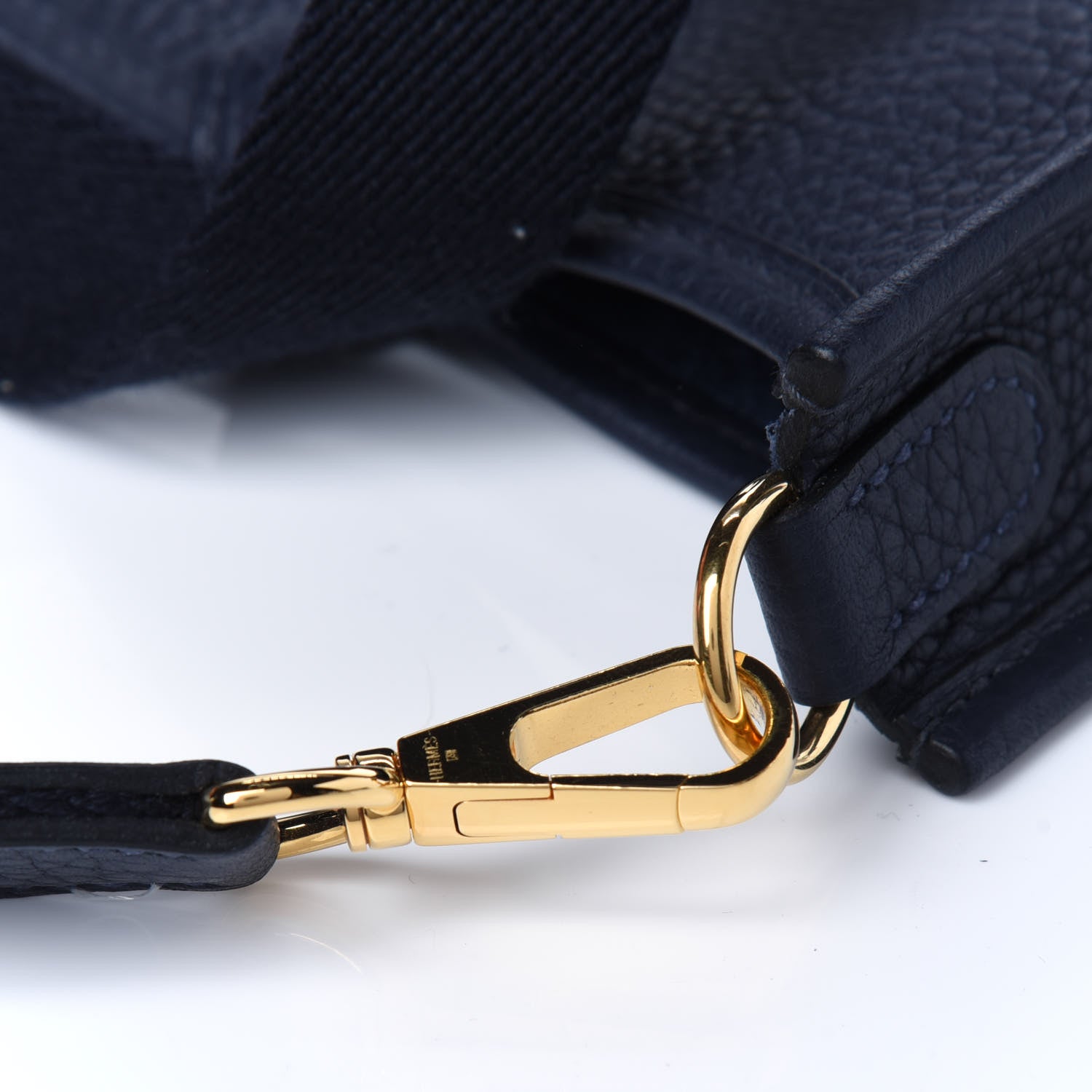 Hermes Taurillon Clemence Evelyne TPM Bleu Encre 12 of 14