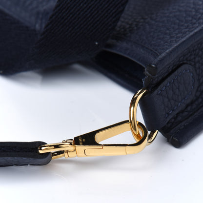 Hermes Taurillon Clemence Evelyne TPM Bleu Encre 12 of 14