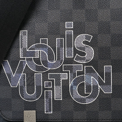 Louis Vuitton Damier Graphite Logo District PM Grey 7 of 9