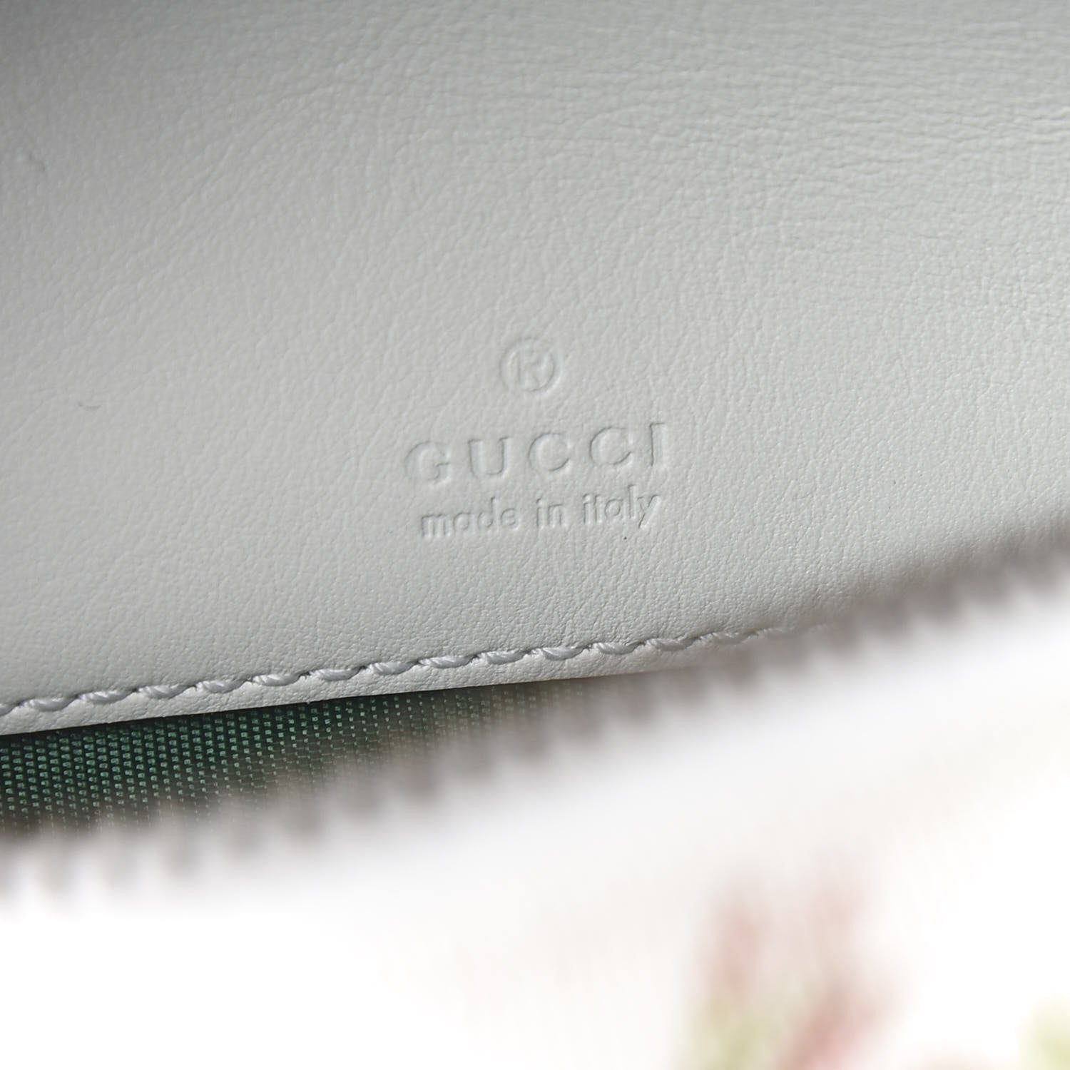Gucci Canvas Flora Floral Trapuntata Mini Zumi Dome Shoulder Bag White 5 of 9