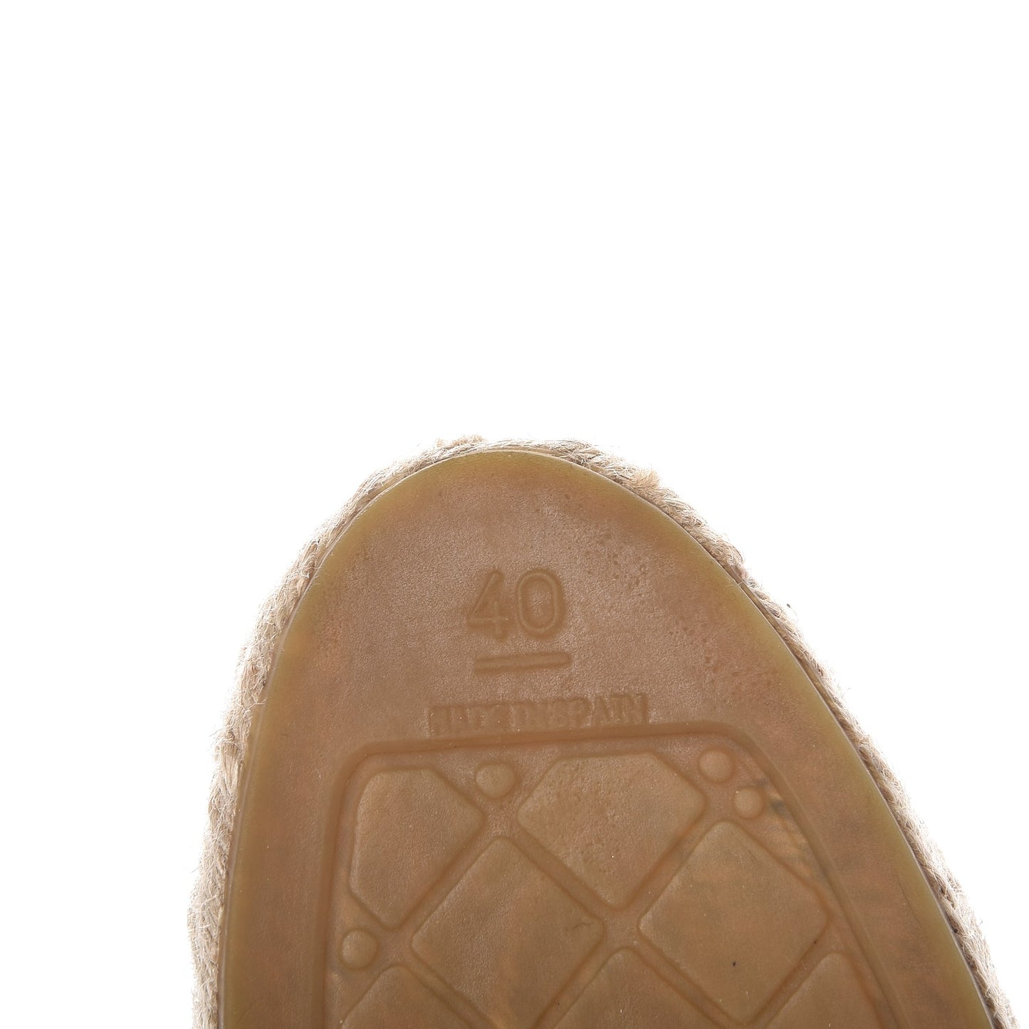 Tweed Patent Goatskin CC Espadrilles 40 Black