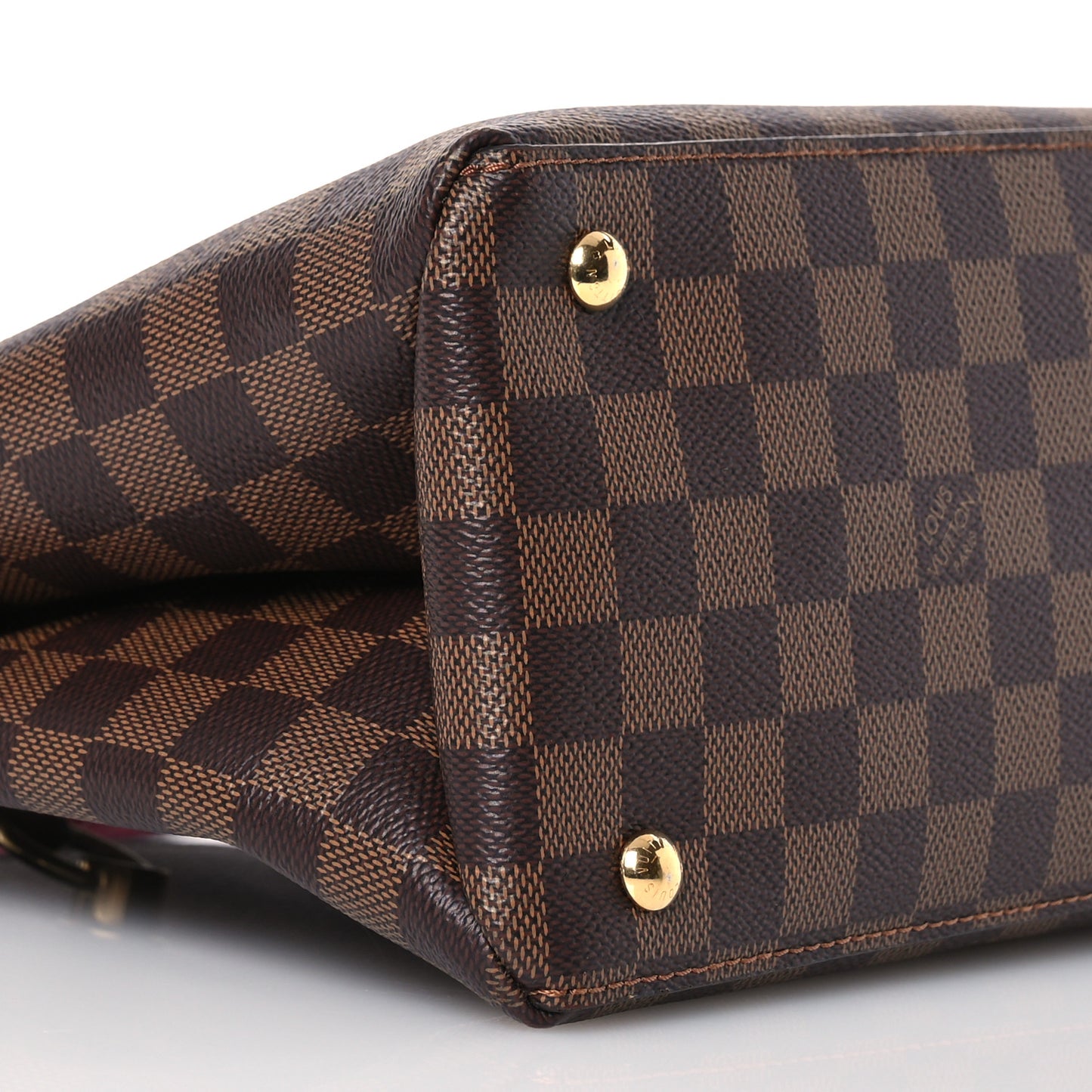 Damier Ebene LV Riverside Lie De Vin