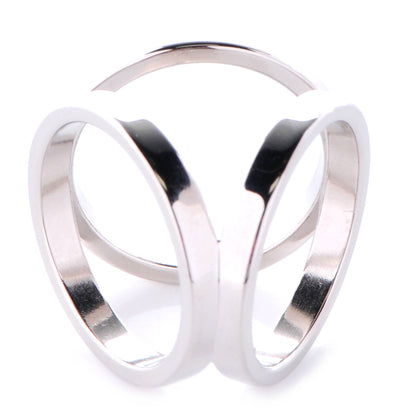 Hermes Palladium Trio Scarf Ring 5 of 6
