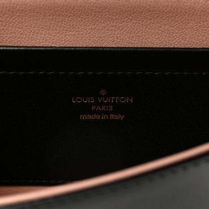 Louis Vuitton Lambskin Embossed Monogram Pochette Coussin Black 6 of 9